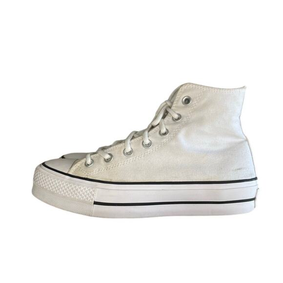 Converse CTAS Lift Platform High Top Casual Sneakers Size 8 - Picture 1 of 5